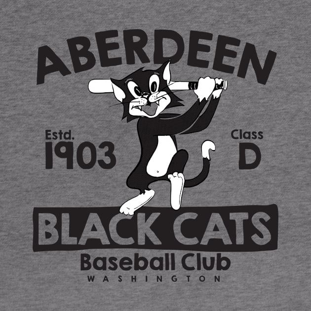 Aberdeen Black Cats by MindsparkCreative